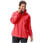 Vestes de pluie Vaude Escape rouges imperméables coupe-vents respirantes éco-responsable Taille S look sportif pour femme en promo 