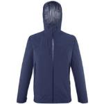 Vestes de randonnée Millet bleues en gore tex imperméables coupe-vents respirantes éco-responsable Taille M pour homme 