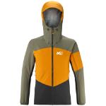 Vestes de ski Millet orange en fil filet imperméables respirantes Taille L pour homme en promo 