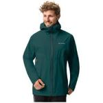 Vestes de pluie Vaude vertes en hardshell imperméables coupe-vents respirantes éco-responsable Taille XL pour homme en promo 