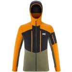 Vestes de ski Millet Pierra orange coupe-vents respirantes avec poche intérieure à manches longues Taille S pour homme en promo 