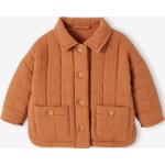 Vestes en jean Vertbaudet marron en coton éco-responsable Taille 9 mois pour bébé de la boutique en ligne Vertbaudet.fr 