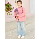 Manteaux longs Vertbaudet roses en polyester éco-responsable Taille 8 ans classiques pour fille en promo de la boutique en ligne Vertbaudet.fr 