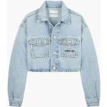 Vestes en jean Calvin Klein bleues de créateur Taille 10 ans pour fille de la boutique en ligne Calvinklein.fr 