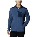 Micro polaires Columbia Klamath Range bleus Taille XL pour homme en promo 