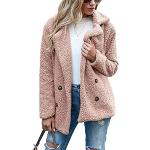 Vestes polaires roses en laine Taille S look fashion pour femme 