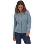 Vestes zippées Patagonia Better Sweater bleues en jersey bluesign coupe-vents éco-responsable Taille S pour femme 