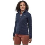 Vestes zippées Patagonia Better Sweater bleu marine en jersey bluesign coupe-vents éco-responsable Taille L pour femme 