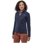 Vestes zippées Patagonia Better Sweater bleu marine en jersey bluesign coupe-vents éco-responsable Taille XS pour femme 