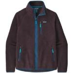 Vestes zippées Patagonia violettes en fil filet bluesign à motif moutons éco-responsable à col montant Taille XS pour homme en promo 