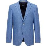 Vestes de costume de créateur HUGO BOSS BOSS bleues en lyocell éco-responsable Taille XL pour homme 