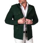 Vestes en cuir D'arienzo vertes en velours Taille XL pour homme en promo 