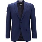 Vestes de costume de créateur HUGO BOSS BOSS bleues en laine éco-responsable pour homme 