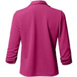 Vestes de randonnée de soirée d'automne rose pastel en velours imperméables Taille 4 XL plus size classiques pour femme 
