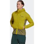 Vestes de survêtement adidas Terrex vertes en polaire à capuche Taille XL pour homme en promo 