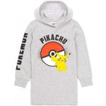 Sweats à capuche gris en coton enfant Pokemon Pikachu look fashion 
