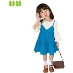 Déguisements bleus de princesses Taille 4 ans look fashion pour fille de la boutique en ligne joom.com/fr 