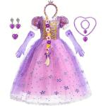 Déguisements violets de princesses Raiponce Raiponce Taille 10 ans look fashion pour fille de la boutique en ligne joom.com/fr 