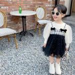 Jupes en tricot patchwork Taille 4 ans look fashion pour fille de la boutique en ligne joom.com/fr 