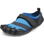 Chaussures de sport Vibram Fivefingers bleues en caoutchouc vegan légères Pointure 40 pour homme 