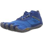 Chaussures de running Vibram bleues en fibre synthétique respirantes Pointure 42 look fashion pour homme en promo 