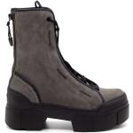 Vic Matié - Shoes > Boots > Lace-up Boots - Gray -