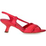 Sandales à talons Vic Matie rouge fraise en cuir Pointure 38 pour femme 
