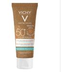 Crèmes solaires Vichy Capital Soleil hypoallergéniques à l'acide hyaluronique 75 ml pour peaux sensibles texture lait 