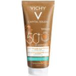 Crèmes solaires Vichy Capital Soleil 200 ml pour peaux sensibles texture lait 
