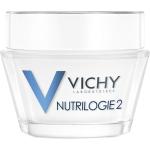 Crèmes de jour Vichy Nutrilogie tenue 24h hypoallergéniques 50 ml pour le visage pour peaux normales 