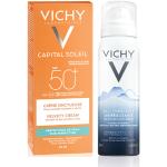 Protection solaire Vichy Capital Soleil à l'eau thermale 50 ml pour peaux normales texture crème 