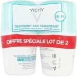 Vichy Déodorant Anti-Transpirant Anti-Traces Blanches & Jaunes 48h Roll-On Lot de 2 x 50ml