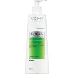Shampoings Vichy Dercos hypoallergéniques format voyage 100 ml embout pompe anti pellicules anti pelliculaire pour cheveux normaux pour femme 