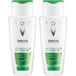 Shampoings Vichy Dercos en lot de 2 200 ml anti pellicules anti pelliculaire pour cheveux secs 