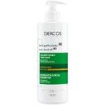 Shampoings Vichy Dercos embout pompe anti pellicules anti pelliculaire pour cheveux secs 
