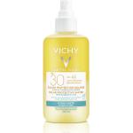 Crèmes solaires Vichy hypoallergéniques indice 30 à l'acide hyaluronique 200 ml pour peaux sensibles texture lait 