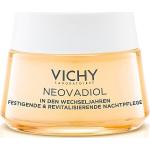 Crèmes de nuit Vichy Neovadiol au collagène 50 ml pour le visage contre l'hyperpigmentation revitalisantes texture gel 