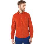 Chemises Vicomte A orange en coton Taille XL look casual pour homme 