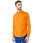 Chemises Vicomte A orange en lyocell éco-responsable Taille XXL look casual pour homme 
