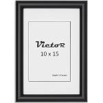 Cadres photo design Victor noirs en plastique 10x15 format A6 shabby chic en promo 