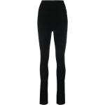Pantalons taille haute Victoria Beckham noirs en viscose Taille XS pour femme 
