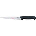 Victorinox Fibrox Couteau de Cuisine, Couteau à Fileter, Lame de 20 Cm, Acier Inoxydable, Noir, Standard