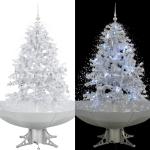 Sapin de Noël avec LED chaudes et effet neigeux 185Cm