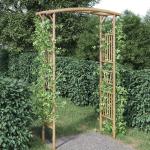 Arches de jardin VidaXL marron en bambou 