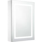 vidaXL Armoire de salle de bain à miroir LED 50x13x70 cm