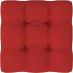 Galettes de chaise VidaXL rouges 60x60 cm 