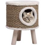 Maisons VidaXL en bois à motif animaux pour chat 