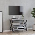 Meubles TV en bois VidaXL gris en bois 
