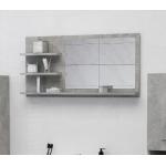 Miroirs muraux VidaXL gris contemporains 