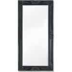 Miroirs muraux VidaXL noirs en bois biseautés baroques & rococo 